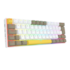 Teclado Mecânico Draconic Pro Rgb Daylight Wireless 2.4ghz Usb Tipo C Switch Marrom K530-yl&wt&gy-rgb-pro