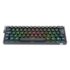 Teclado Mecanico Fizz Pro Rgb Wireless Bluetooth Switch Marrom Preto K616-rgb-b Pt-brown