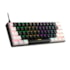 Teclado Mecanico Gamdias Aura Gk2 Preto E Branco Switch Marrom Abnt2 Aura Gk2 (Abnt2/brown) Bw