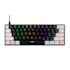 Teclado Mecanico Gamdias Aura Gk2 Preto E Branco Switch Marrom Abnt2 Aura Gk2 (Abnt2/brown) Bw