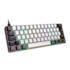 Teclado Mecânico Gamdias Aura Gk2 Usb Tipo C Switch Azul Branco E Preto Aura gk2 (abnt2/blue) Wb