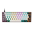 Teclado Mecânico Gamdias Aura Gk2 Usb Tipo C Switch Azul Branco E Preto Aura gk2 (abnt2/blue) Wb