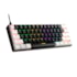 Teclado Mecânico Gamdias Aura Gk2 Usb Tipo C Switch Marrom Preto E Branco Aura Gk2 (Abnt2/brown) Bw