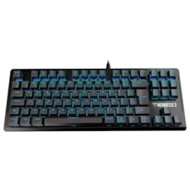 TECLADO MECANICO GAMDIAS HERMES E2 LED AZUL SWITCH BROWN - ( BR/BROWN)