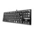 TECLADO MECÂNICO GAMDIAS HERMES E2 LED WHITE SWITCH BLUE ABNT2