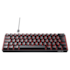 Teclado Mecânico Hyrax Thunder Hck61 Usb-c 100% Anti-ghost Abnt2 Preto Switch Red Led Red Hck61b-red-led