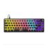 Teclado Mecânico Kalkan Drakar 65% Com Knob Rainbow Usb Tipo-c Abnt2 Preto Klk00052