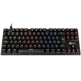 Teclado Mecânico Kalkan Loki Tkl Rainbow Usb Tipo C Switch Brown Preto Klk00014