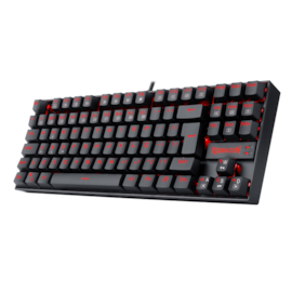 Teclado Mecânico Kumara Led Vermelho Abnt2 Switch Preto K552-2 Pt-black