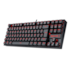 Teclado Mecânico Kumara Led Vermelho Abnt2 Switch Preto K552-2 Pt-black