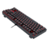 Teclado Mecânico Kumara Led Vermelho Abnt2 Switch Preto K552-2 Pt-black