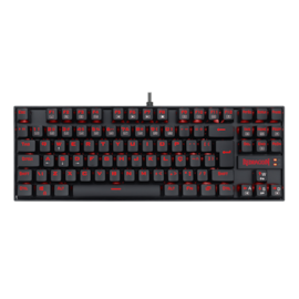 Teclado Mecânico Kumara Led Vermelho Abnt2 Switch Preto K552-2 Pt-black