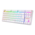 Teclado Mecânico Kumara Pro Rgb Wireless E Bluetooth Switch Blue Branco K552rgb-brs-w Pt-blue