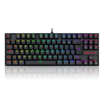 Teclado Mecânico Kumara Rgb Abnt2 Switch Preto K552rgb-1 V2 Pt-black