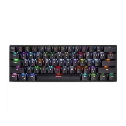 TECLADO MECÂNICO MOTOSPEED CK62 RGB SWITCH AZUL SEM FIO FMSTC0019AZL