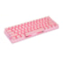 TECLADO MECÂNICO MOTOSPEED CK62 ROSA RGB SW. AZUL S/ FIO FMSTC0097RSA