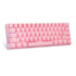 TECLADO MECÂNICO MOTOSPEED CK62 ROSA RGB SW. AZUL S/ FIO FMSTC0097RSA