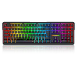 Teclado Mecânico Redragon Antonium Pro Rgb Wireless Bluetooth Usb Switch Manbo L K745Rgb-Pro (Pt-Manbo L)