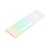Teclado Mecânico Redragon Ashe Lunar Rgb Usb Switch Azul Branco K626-Kb-W Pt-Blue