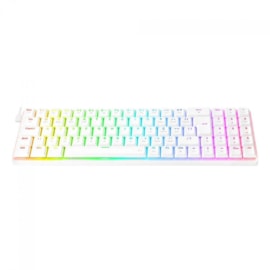 Teclado Mecanico Redragon Ashe Rgb Branco Switch Marrom K626-kb-w Pt-brown
