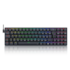 Teclado Mecânico Redragon Ashe Rgb Usb Tipo C Switch Azul k626-kb-b pt-blue