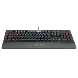 Teclado Mecânico Redragon Brahma Pro Rgb Preto Switch Marrom K586rgb-pro