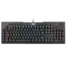 Teclado Mecânico Redragon Brahma Pro Rgb Preto Switch Vermelho K586rgb-pro