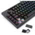 TECLADO MECÂNICO REDRAGON BROADSWORD RGB SWITCH BLUE ANSI K588RGB-PRO