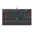 TECLADO MECÂNICO REDRAGON BROADSWORD RGB SWITCH BLUE ANSI K588RGB-PRO