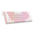 Teclado Mecânico Redragon Castor Bubblegum Rgb Usb Switch Azul Rosa Com Branco K614Pw-Rgb Pt-Blue