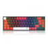 Teclado Mecânico Redragon Castor Pro Rgb Wireless 2.4ghz Usb Tipo C Preto E Vermelho Switch Marrom K631rgb-pro-brw Pt-br