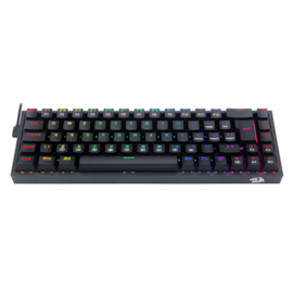 Teclado Mecânico Redragon Castor Rgb Switch Azul Preto K631-rgb Pt-blue