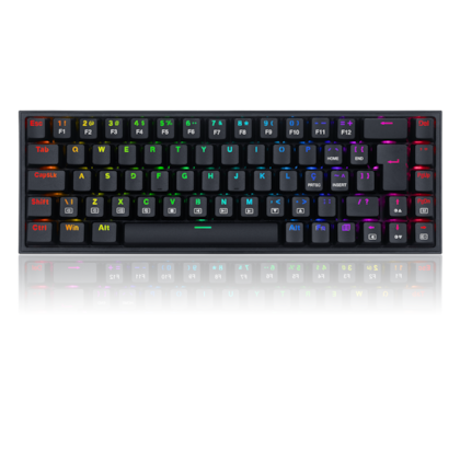 Teclado Mecanico Redragon Castor Rgb Usb Switch Marrom K631-rgb Pt-brown