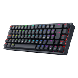 Teclado Mecanico Redragon Castor Rgb Usb Switch Marrom K631-rgb Pt-brown
