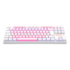 Teclado Mecânico Redragon Daksa Bubblegum Rainbow Switch Marrom Rosa E Branco K576pw-r Pt-brown