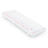 Teclado Mecanico Redragon Daksa Rainbow Lunar White Switch Vermelho K576w-r Pt-red