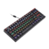 Teclado Mecânico Redragon Daksa Rainbow Usb Switch Red Preto K576r-1 Pt-red