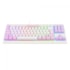 Teclado Mecânico Redragon Dark Avenger Lollipop Rgb Usb Switch Azul Branco E Rosa K568Wp-Rgb Pt-Blue