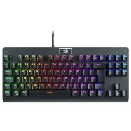 Teclado Mecânico Redragon Dark Avenger Rgb Abnt2 Switch Marrom K568rgb-2 Pt-brown