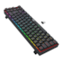 Teclado Mecânico Redragon Deimos Rgb Wireless Usb-C Switch Brown Preto K599-Kns Pt-Brown