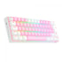 Teclado Mecanico Redragon Draconic Pro Bubblegum Sem Fio Rosa E Branco Rgb Switch Marrom Abnt2 K530pw-rgb-pro Pt-brown