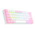 Teclado Mecanico Redragon Draconic Pro Lollipop Branco E Rosa Rgb Switch Marrom Abnt2 K530wp-rgb-pro Pt-brown