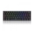 Teclado Mecânico Redragon Draconic Pro Rgb Wireless Usb 2.4ghz Preto Switch Azul K530rgb-pro Pt-blue