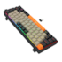 Teclado Mecânico Redragon Draconic Pro Sunrise Rgb Wireless 2.4gh Usb Tipo C Switch Brown K530-og&gy&bk-rgb-pro Pt-brown