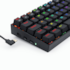 Teclado Mecânico Redragon Draconic Rgb Bluetooh Usb Tipo C Switch Brown K530rgb Pt-brown