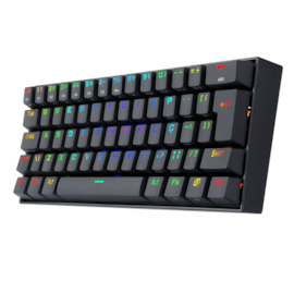 TECLADO MECÂNICO REDRAGON DRACONIC, SWITCH MARROM, 60%, BLUETOOH, RGB, ABNT2, PRETO - K530RGB PT-BRO