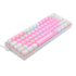 Teclado Mecanico Redragon Dragonborn Bubblegum Rosa E Branco Rgb Switch Azul K630pw-rgb Pt-blue