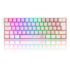 Teclado Mecanico Redragon Dragonborn Bubblegum Rosa E Branco Rgb Switch Azul K630pw-rgb Pt-blue