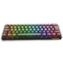 Teclado Mecânico Redragon Fizz Clear Black Rgb Switch Crystal Preto K617ctb-rgb