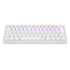 Teclado Mecanico Redragon Fizz Lunar Rainbow Switch Marrom Branco K617-r-w Pt-brown